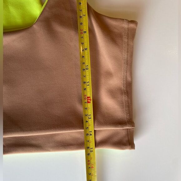 Tribe Kelley Nude/Neon Reversible Sports Bra Size Small - Picture 5 of 6
